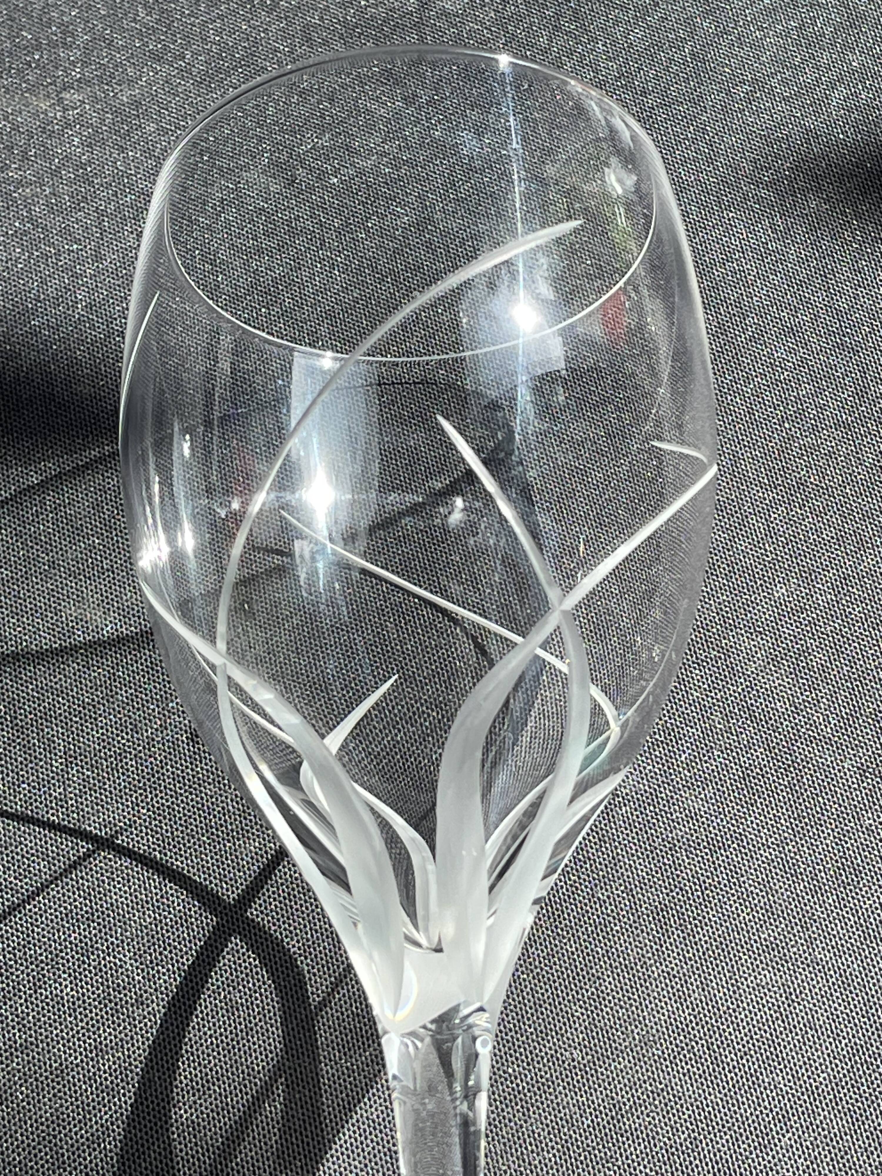 6 wine glasses – Cristalleries Royales de Champagne