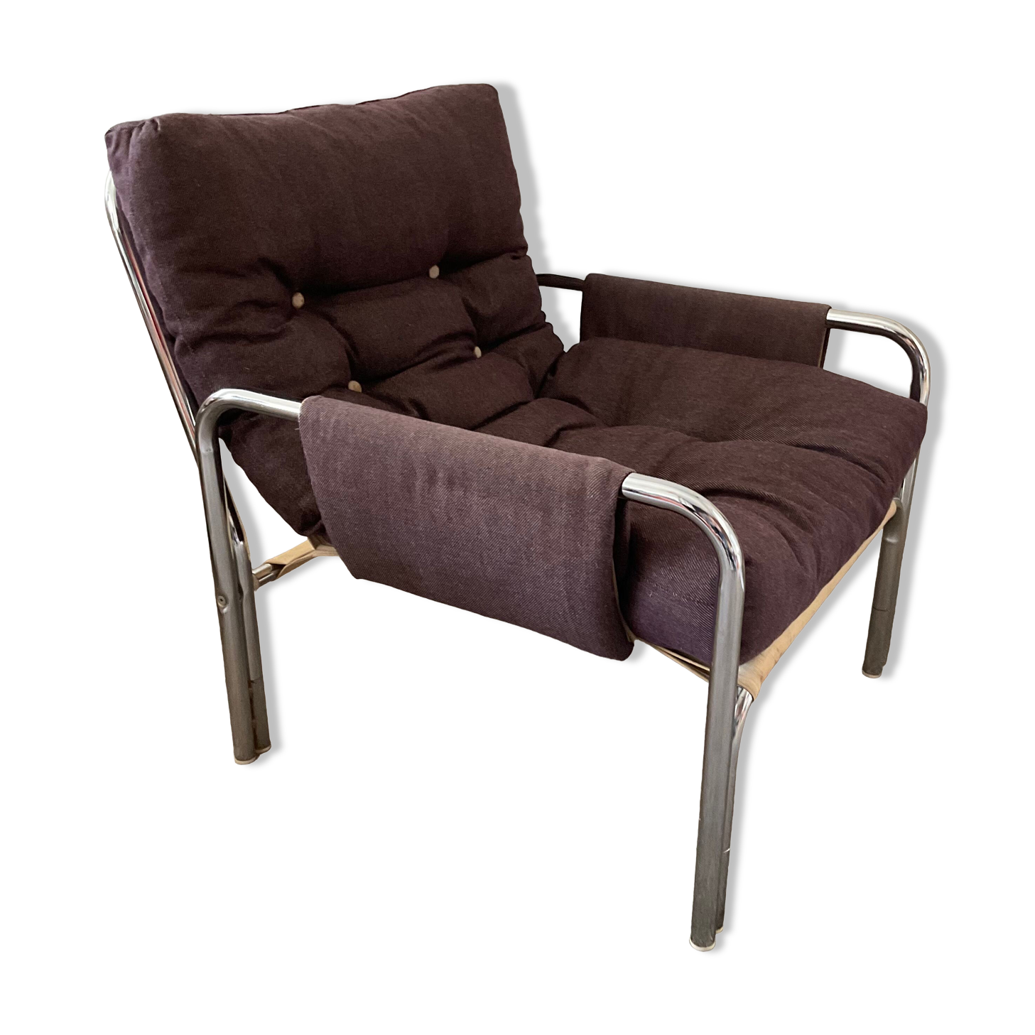 Vintage armchair Bauhaus style 70s