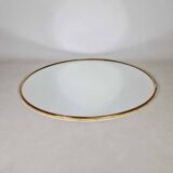 Large round wall mirror from the 60s.