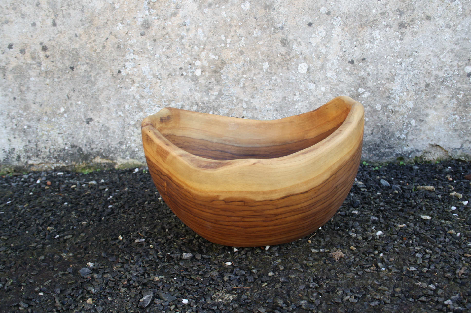 Saladier en bois d'olivier