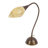 Vintage Art Deco Flex Neck Desk Lamp, 1950s