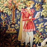 Large Needlepoint Canvas Tapestry - Margot de Paris - The Let