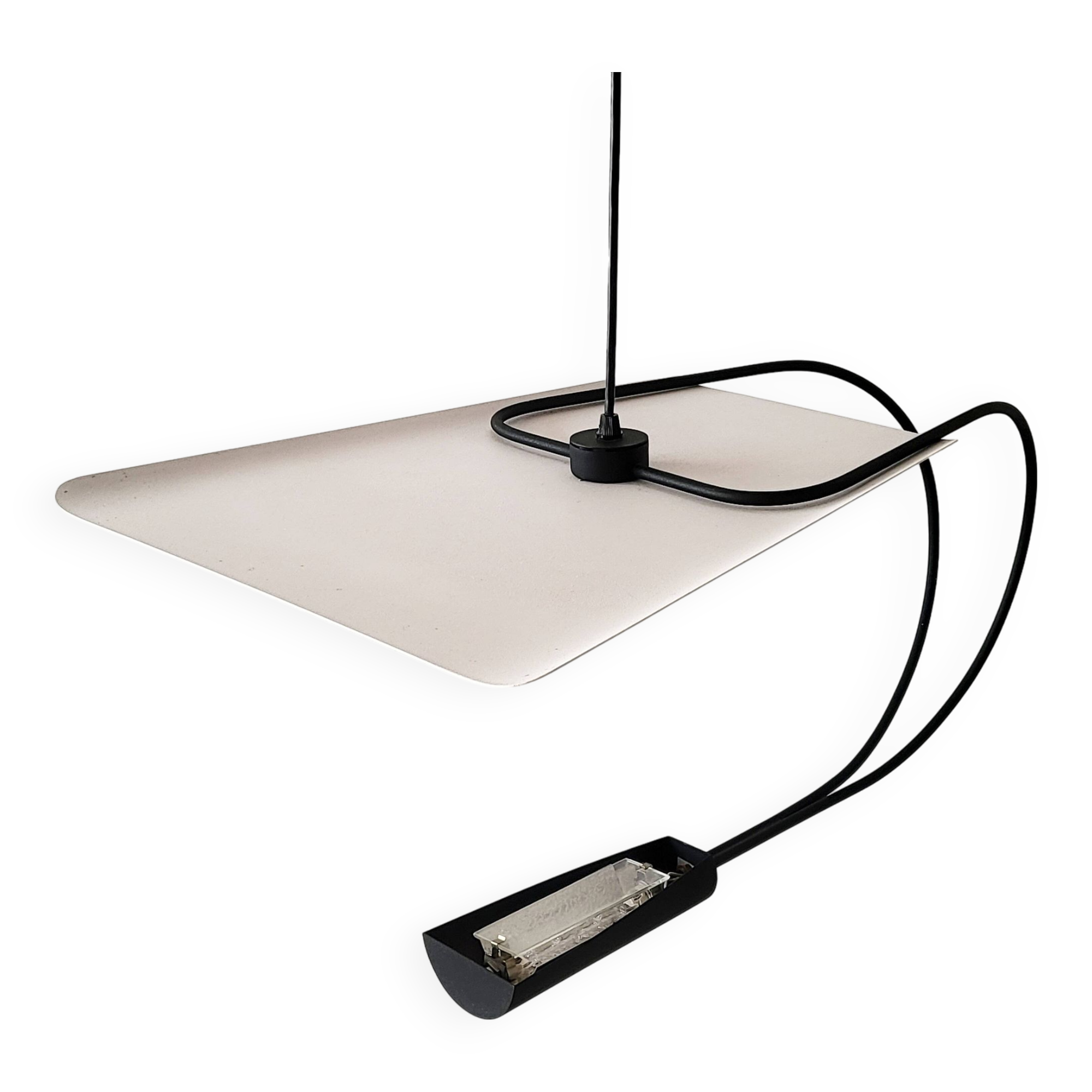 Lucien Gau pendant light vintage 1980