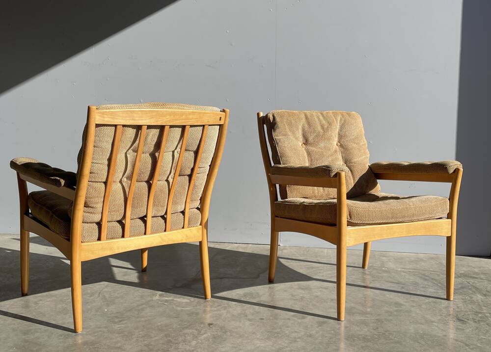 Gote mobel / vintage easy chairs, 1970s sweden