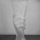 Sculptural vase "Victorian Hand" in frosted moulded glass — 19th century