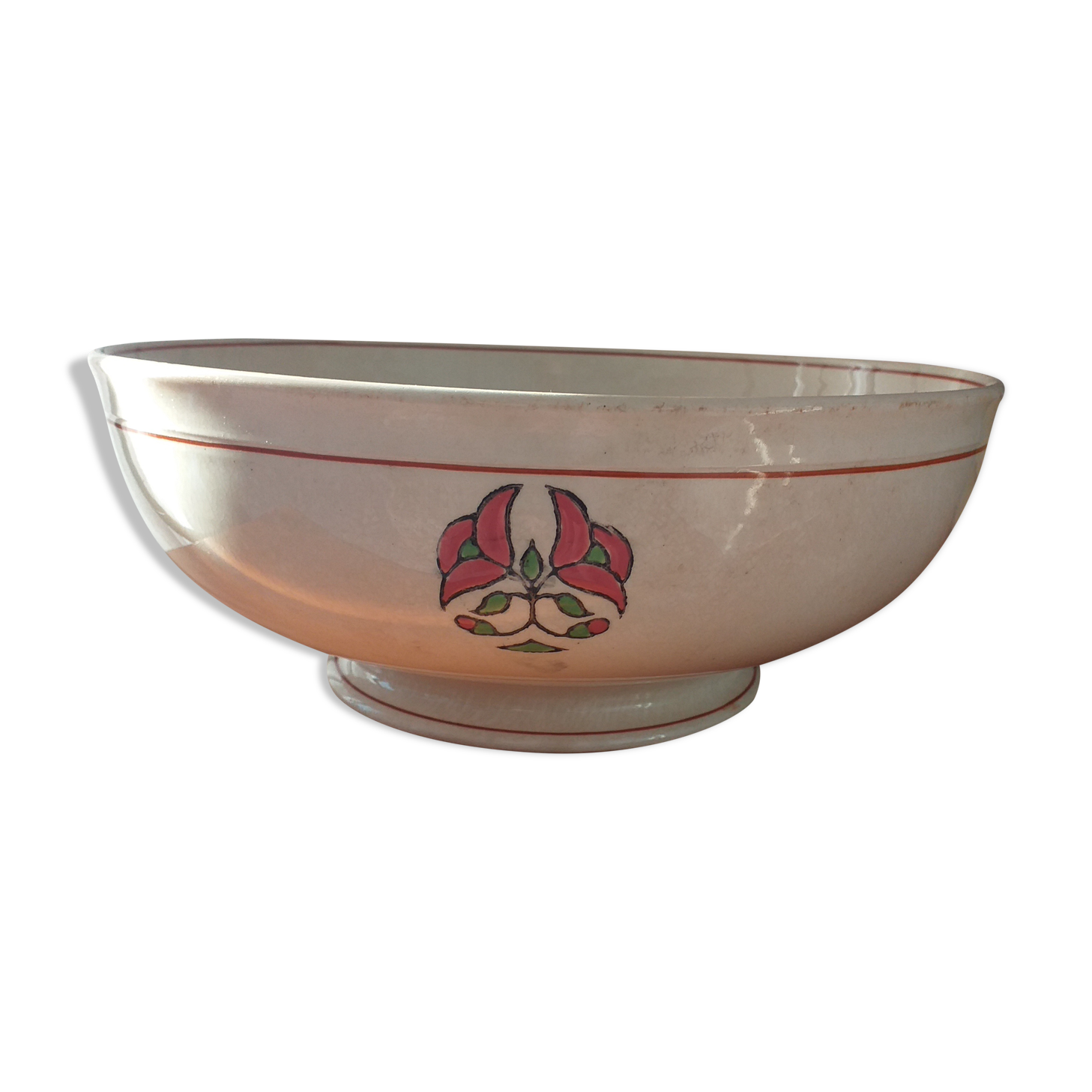 Porcelain bowl Terre de Fer E. Charbonnier