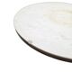 Antique French Cast Iron Side Table with marble top, circa 1890