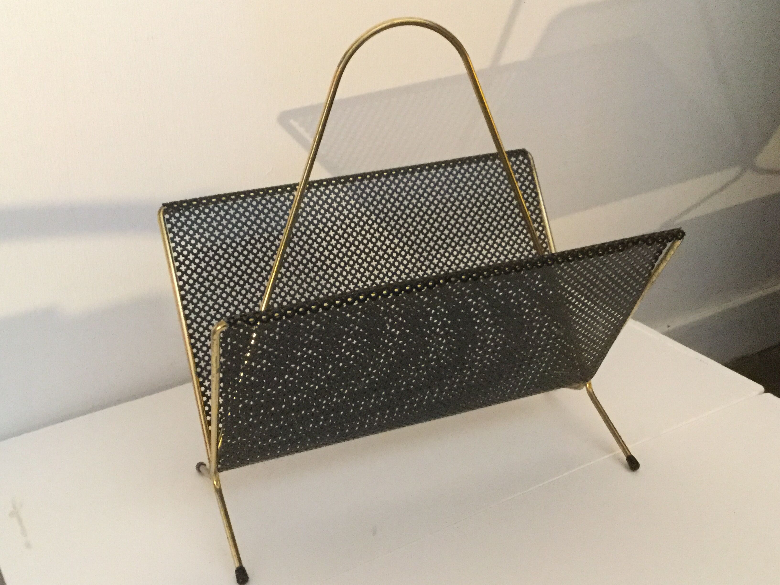 Vintage magazine rack