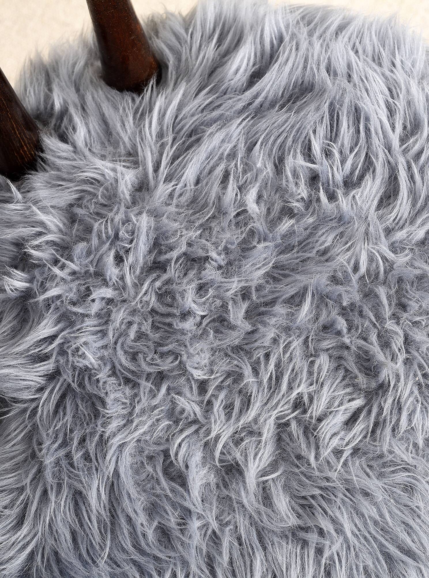 Blue Moumoute chair from the 60s.