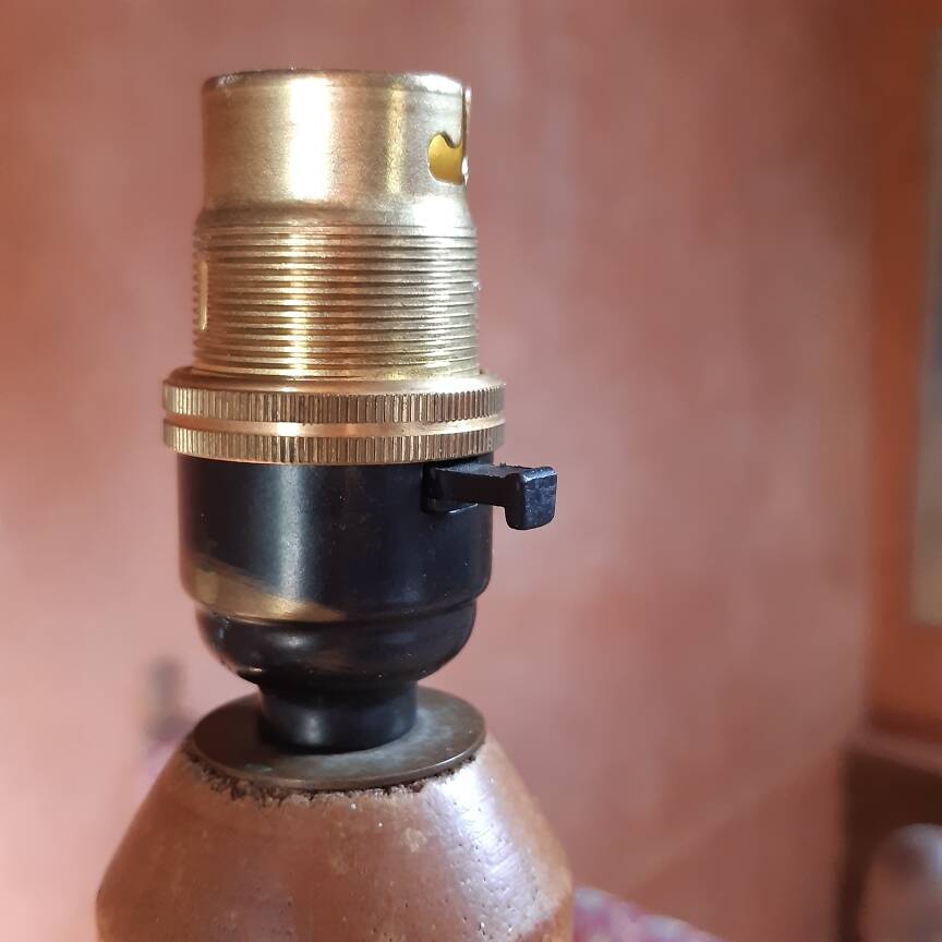 Wooden desk lamp, 1930s