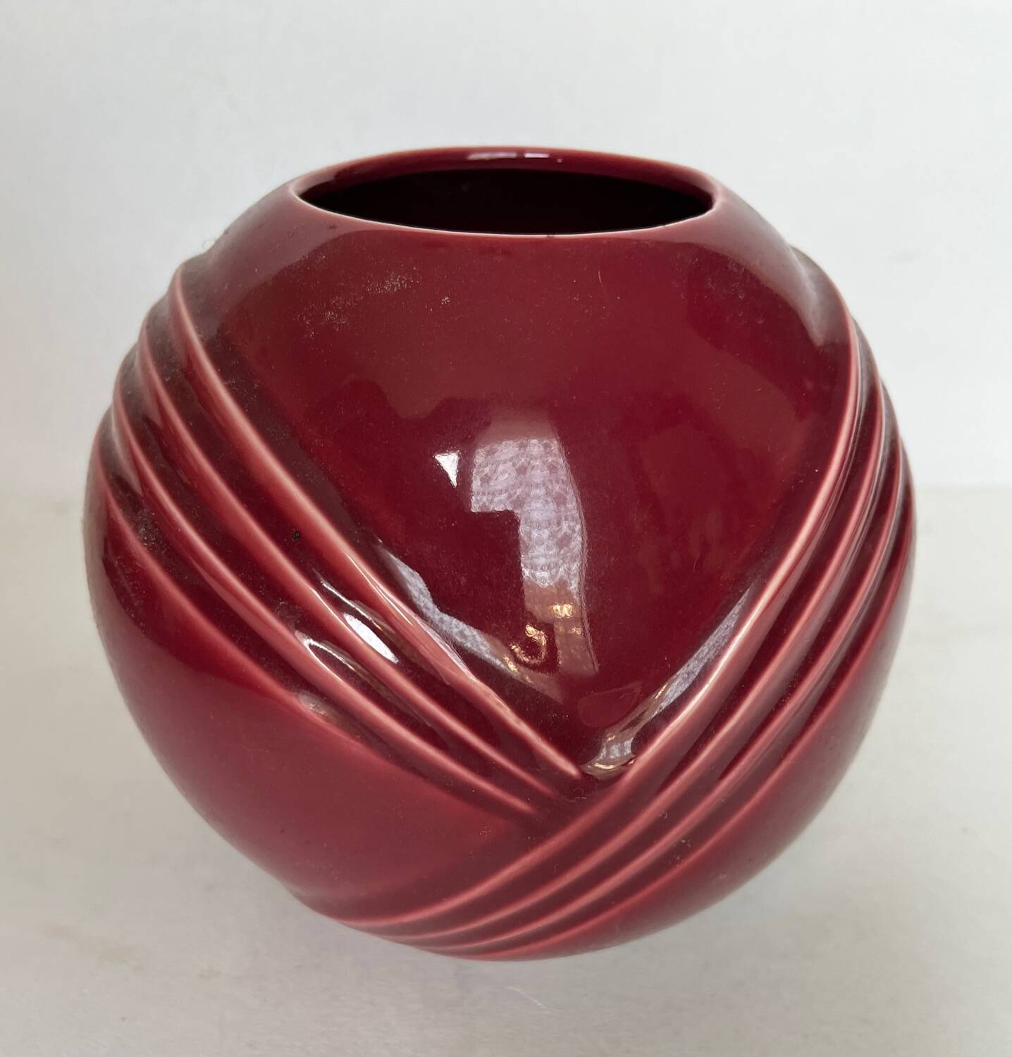 Vase boule art déco