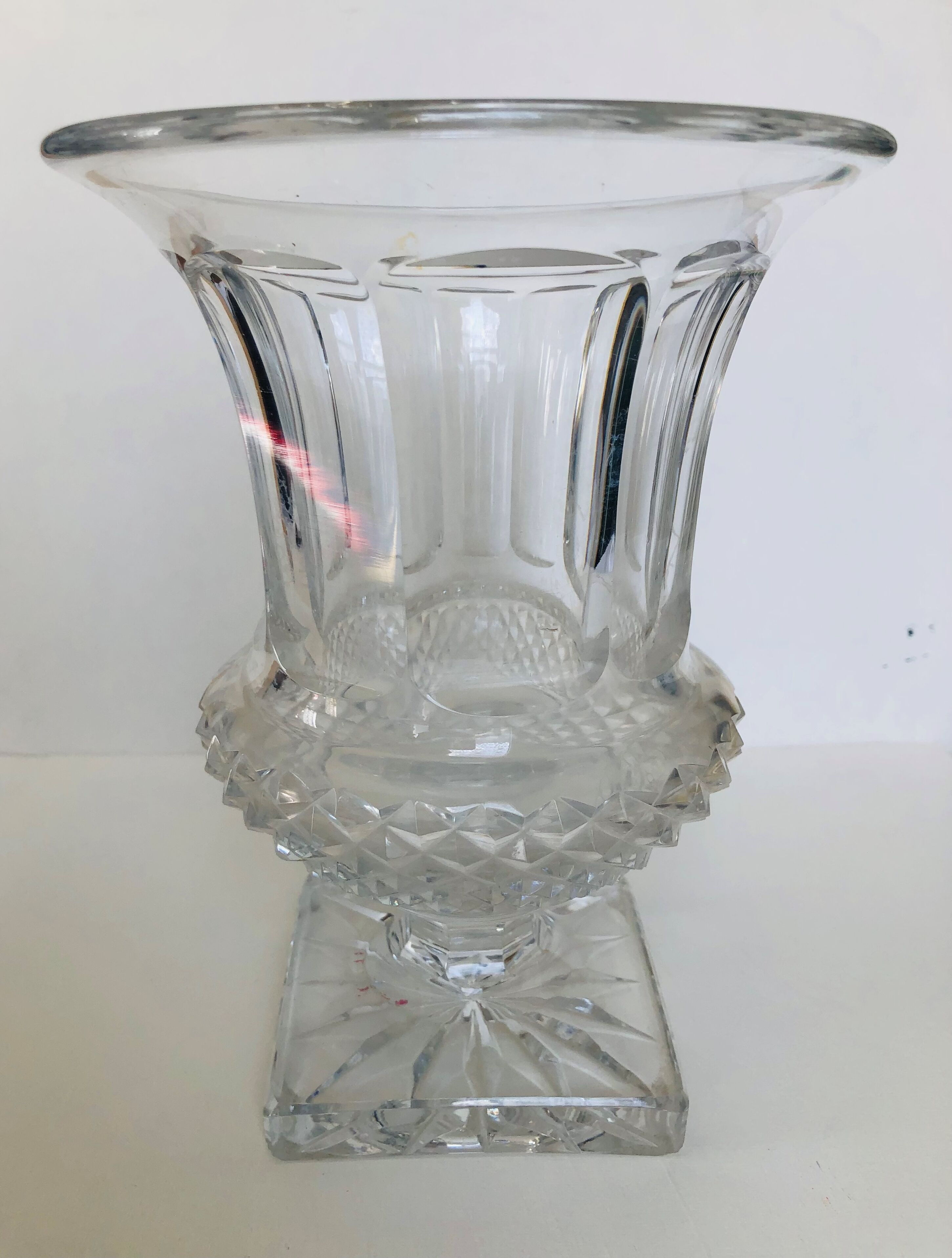 Vase Médicis en cristal de Saint Louis
