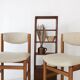 Paire chaises scandinaves en teck