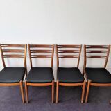 Set of 4 dining chairs in teak for Farstrup Møbler, Denmark 1960's