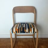 Renovated Baumann sled chair