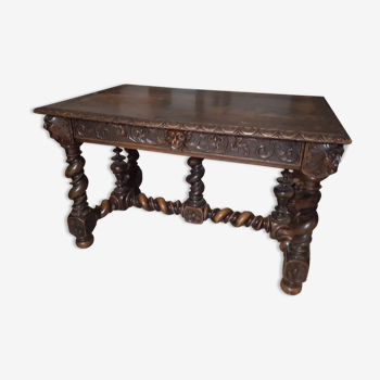 Desk table louis XIII