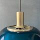 Suspension Space Age UFO blue flying saucer