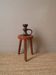 Vintage ceramic hand candle holder handmade pottery Scandinavian country spirit japandi