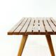 Banc vintage en bois, Tchécoslovaquie, années 1960