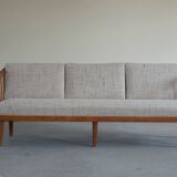 Mid Century Swedish Three Seater Sofa by Carl Malmsten, Model "Visingsö", 1960s