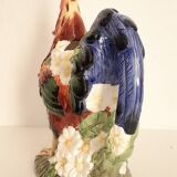 Vintage slip rooster pitcher