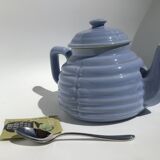 Parma art deco corrugated stoneware teapot 4/6 cups