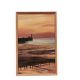 Table , HSP oil signed ACCL . seaside scenery , sunset