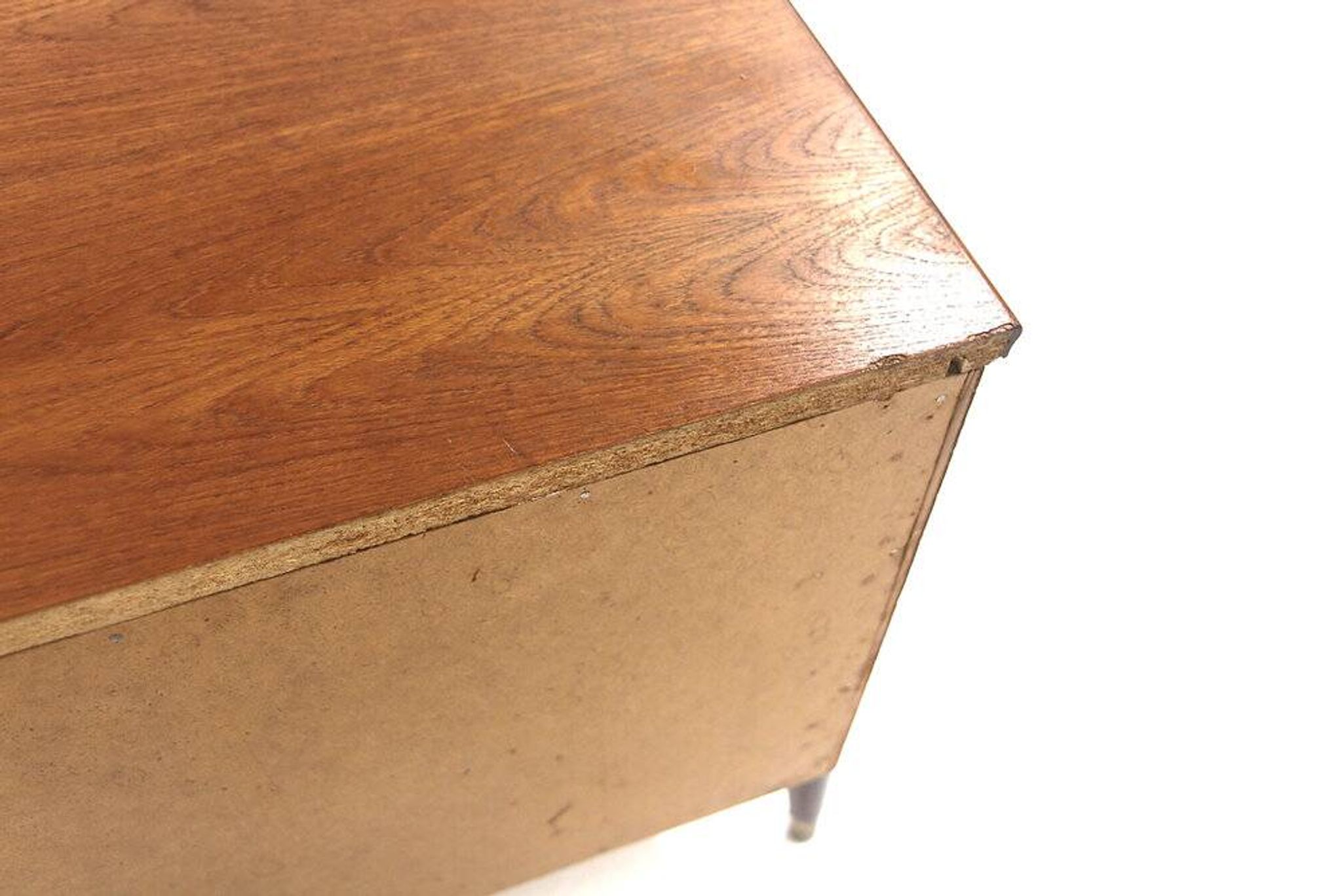 Commode scandinave en teck, Bröderna Gustavssons, Markaryd, Suède, 1960