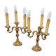 Bronze candelabras