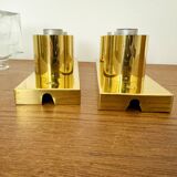 Ensemble de 2 appliques murales ou plafonniers Ice Cube de J.T. Kalmar