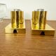 Set of 2 Ice Cube Wall Lamps or Flush Lights by J.T. Kalmar