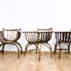 Art deco rattan armchairs 1920