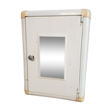 Metal pharmacy cabinet