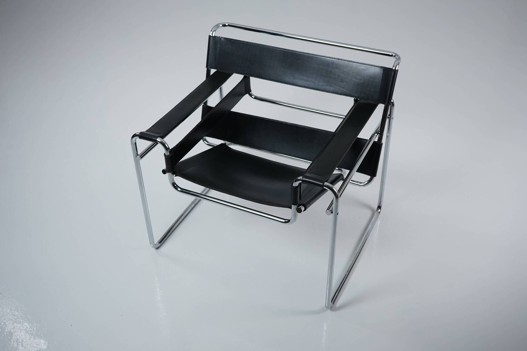 Wassily Chair by Marcel Breuer for Gavina set of 2