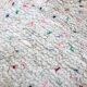 Berber carpet Beni Ouarain with colorful polka dots 1.38 x 1.03m