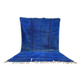 Blue Moroccan wool rug 200cm x 300cm