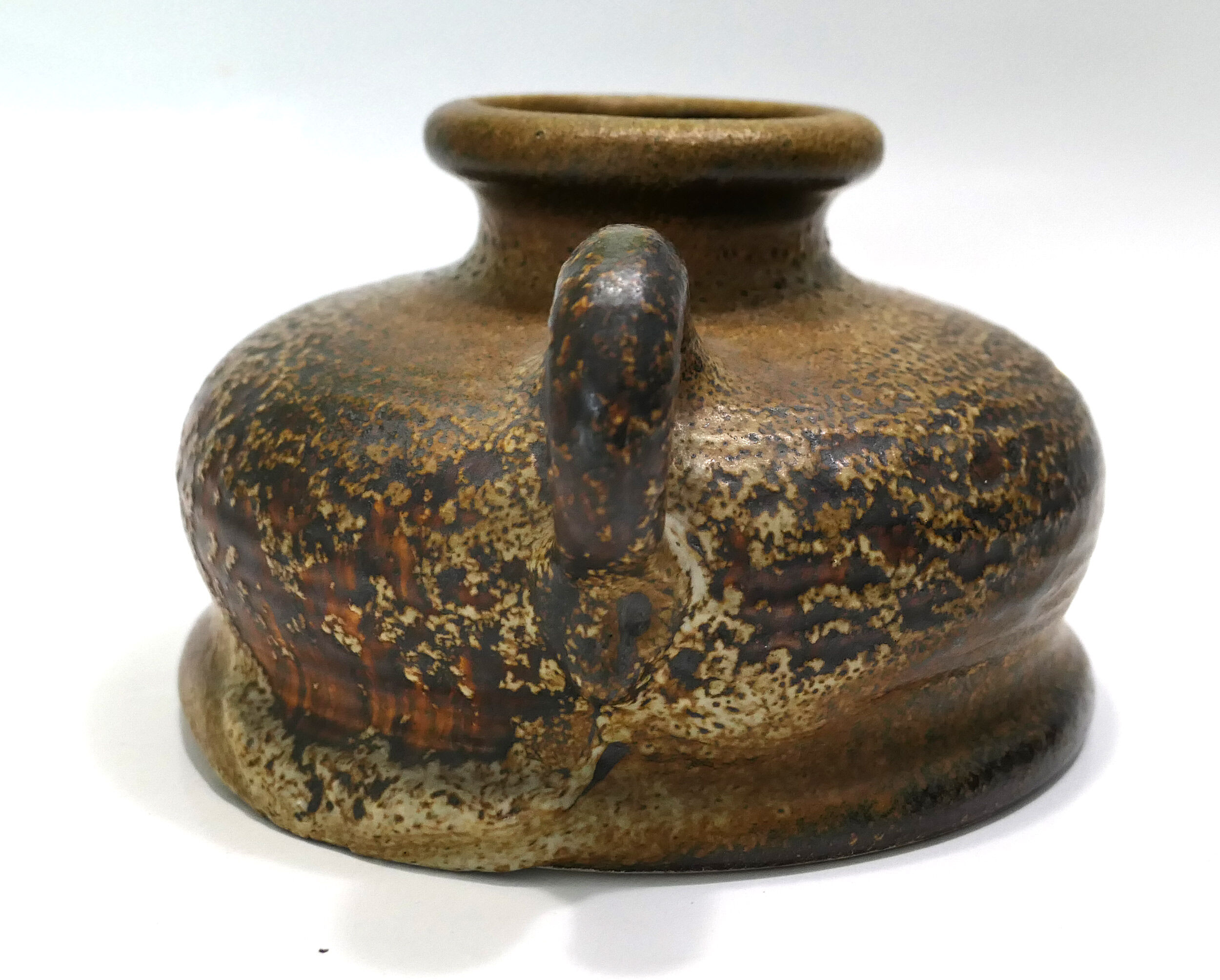 Modernist brutalist ceramic pot 1960s