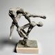 Velilla ubago, bronze sculpture “pídola” signed and numbered, 20th century