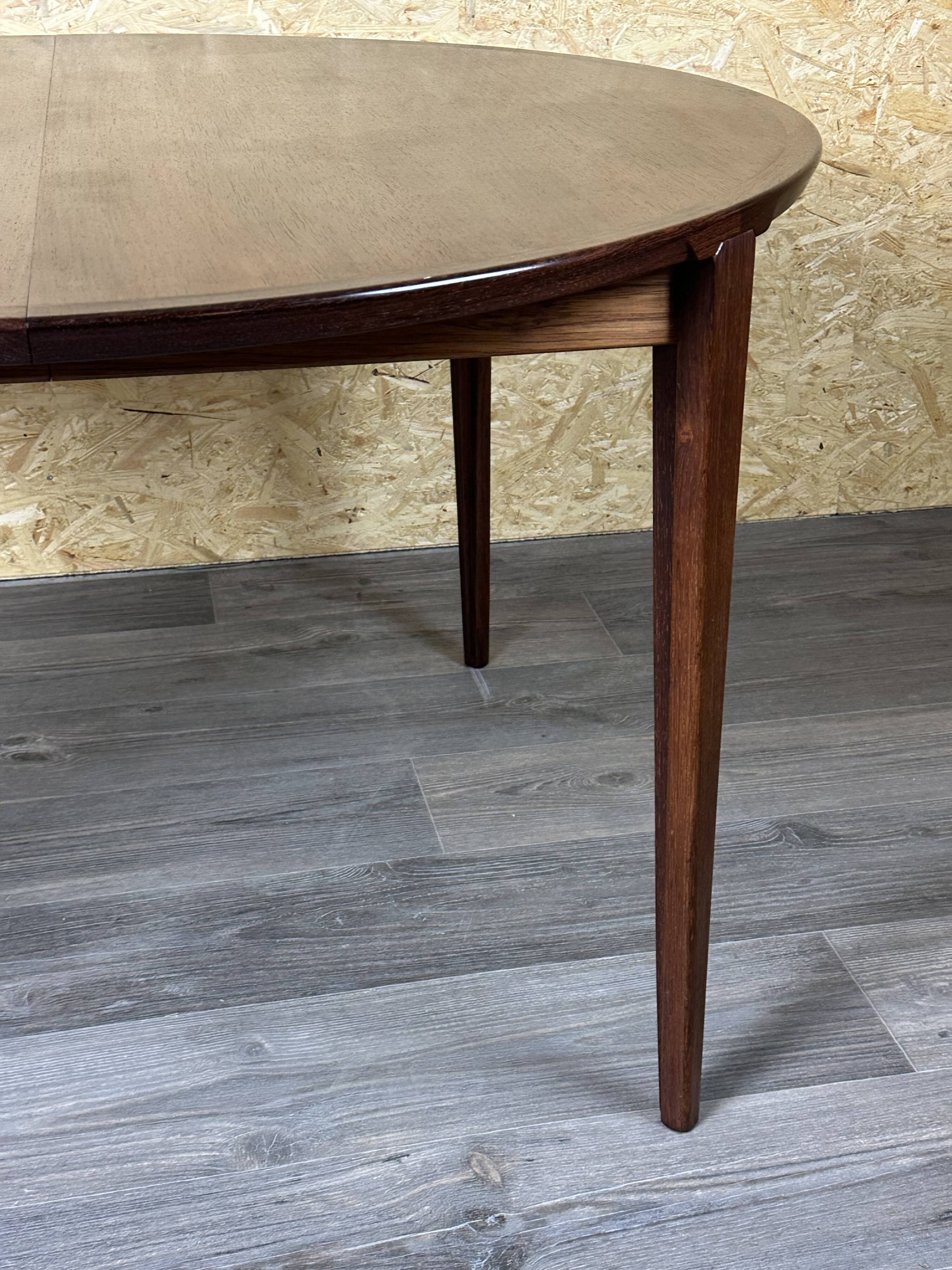 1960s/1970s Rio Rosewood Dining Table by Henry Rosengren Hansen