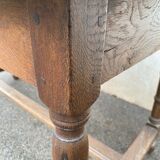 Oak farmhouse table