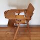 Vintage high folding chair