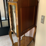 SHOWCASE of Louis XV style curved