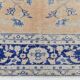 10x13 Blue & Light Orange Classic Antique Vintage Rug, 291x406Cm