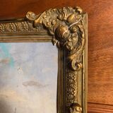 Oil painting on canvas Marine