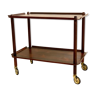 Midcentury Rosewood Serving Cart by Poul Hundevad