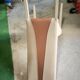 Set of 6 Italian chairs in two-tone leather