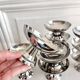 10 vintage stainless steel cups