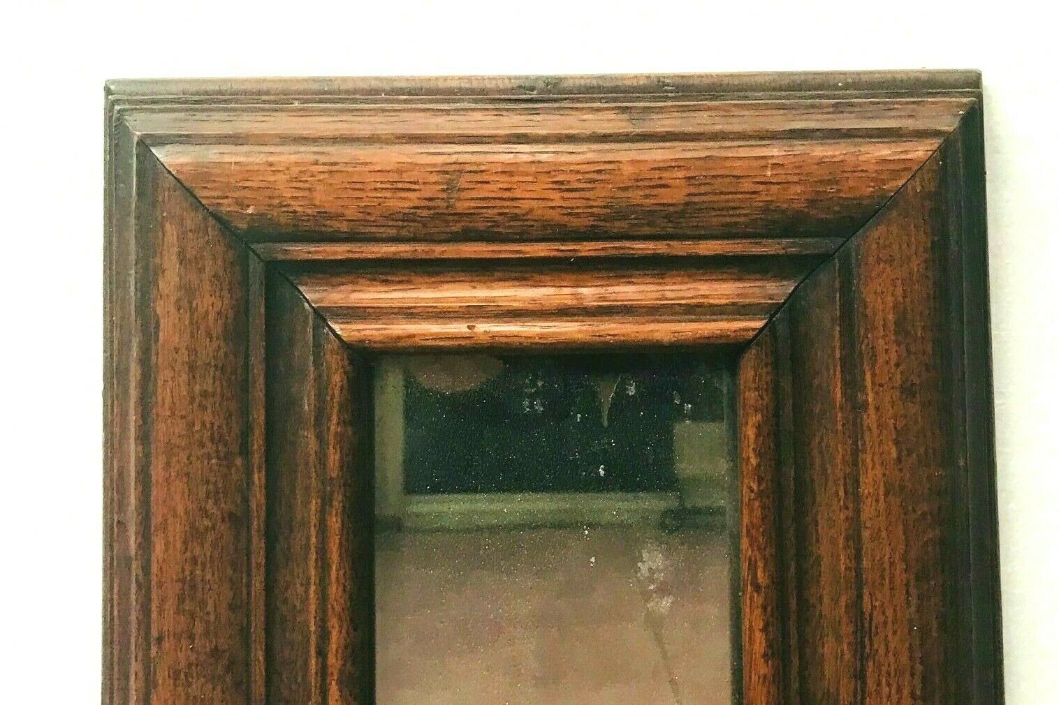 Miroir d'entre deux en chêne massif Miroir Louis Philippe XIX siècle