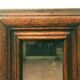 Miroir d'entre deux en chêne massif Miroir Louis Philippe XIX siècle