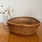 Vintage wicker basket